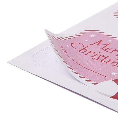 Christmas Theme Self-Adhesive Stickers DIY-A031-04-1