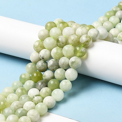 Natural New Jade Beads Strands X-G-K340-A01-03-1