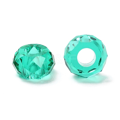Transparent Resin European Beads X1-RESI-B020-05A-1