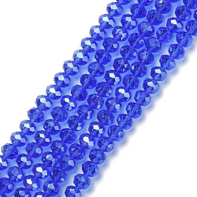 Glass Beads Strands GR8MMY-24L-1