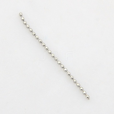 Tarnish Resistant 304 Stainless Steel Ball Chains CHS-A002B-F1.2mm-1