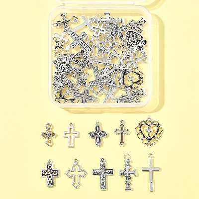 3Sets Tibetan Style Alloy Pendants FIND-FS0003-92-1