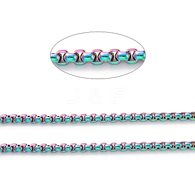Ion Plating(IP) 304 Stainless Steel Box Chains CHS-H031-01MC-1