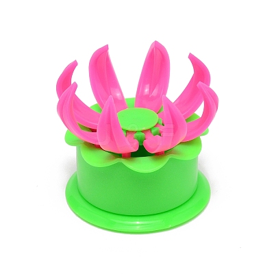 Flower Shaped PP Bun Making Molds DIY-WH0260-95-1
