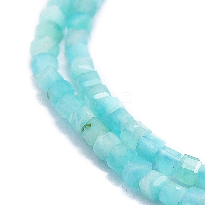 Natural Amazonite Beads Strands G-P457-B01-34-1