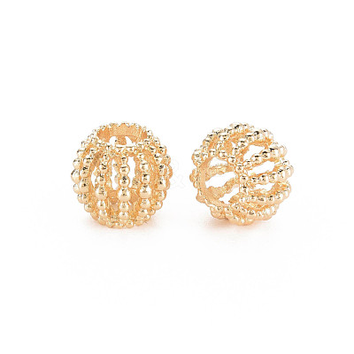 Rack Plating Alloy European Beads MPDL-N039-118LG-1
