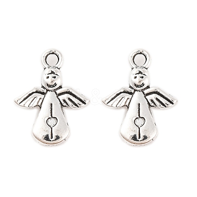 Tibetan Style Alloy Pendants X-TIBEP-S299-37AS-RS-1