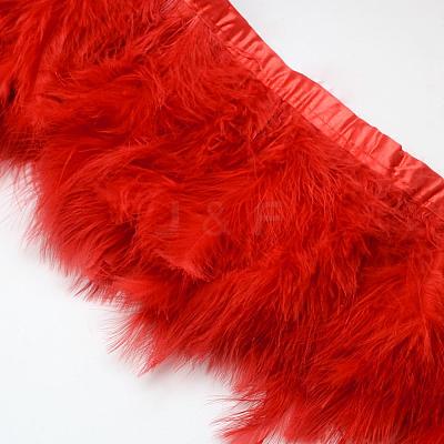 Fashion Feather Cloth Strand Costume Accessories FIND-Q040-06G-1