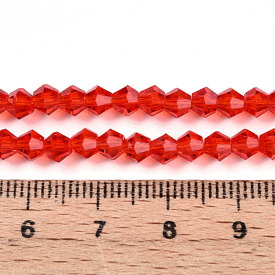 Transparent Glass Beads Strands EGLA-A039-T4mm-D31-1