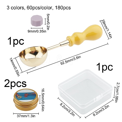 185Pcs DIY Stamp Making Kits DIY-CP0004-36-1