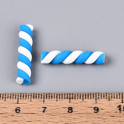 Handmade Polymer Clay Beads CLAY-N012-02B-1