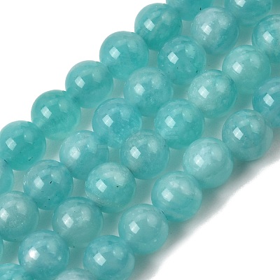 Natural Amazonite Beads Strands GG-CBA54CC-B01-6mm-1