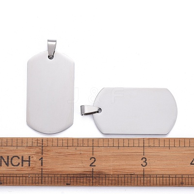 Tarnish Resistant 304 Stainless Steel Big Pendants STAS-I140-19E-S-1