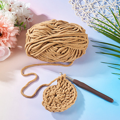 1 Skein Soft Crocheting Yarn OCOR-TADJ0001-03C-1