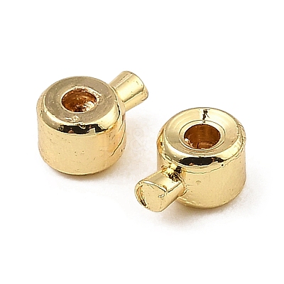 Brass Crimp Beads X-KK-Z030-17A-G-1