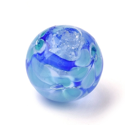 Handmade Lampwork Beads Strands LAMP-K029-02C-1