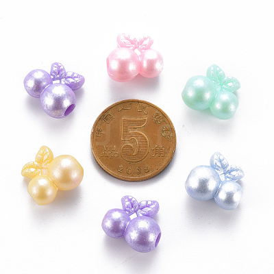 Opaque Acrylic Beads TACR-S154-42G-1