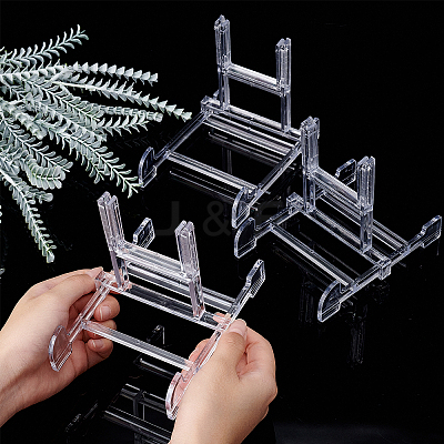 Transparent Acrylic Display Stands ODIS-WH0005-69-1