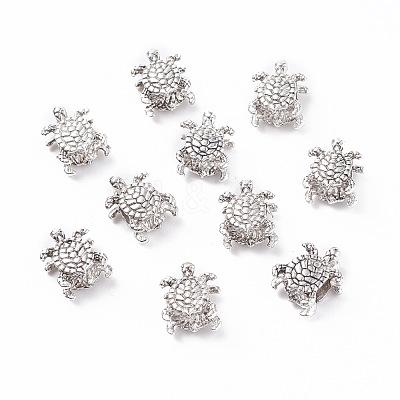 Tibetan Style Alloy European Beads PALLOY-H170-23P-1