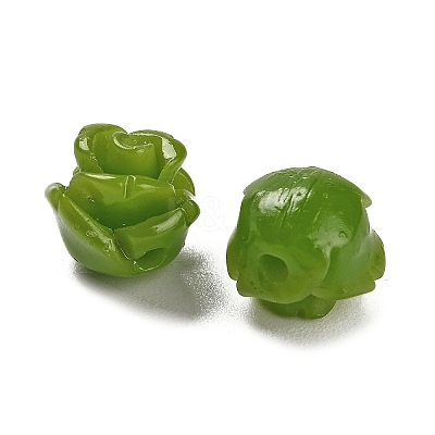 Synthetic Coral Carved Beads CORA-H003-01B-31-1