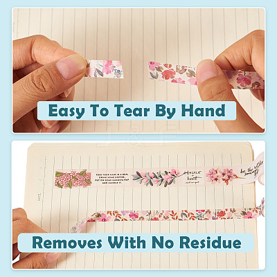 20pcs 5 Styles Scrapbooking Stickers DIY-TAC0029-03D-1
