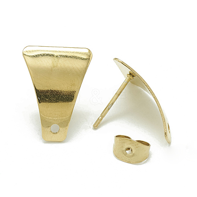 304 Stainless Steel Stud Earring Findings STAS-Q225-10G-1