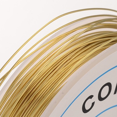 Round Copper Jewelry Wire X-CWIR-CW0.5mm-07-1