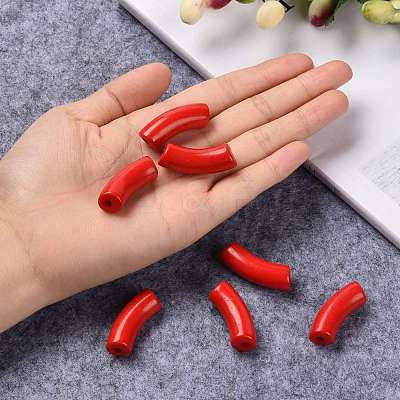 Opaque Acrylic Beads SACR-S677-021-1