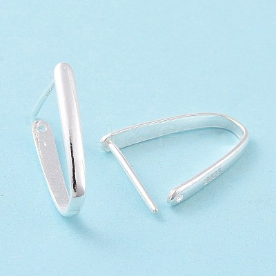 925 Sterling Silver Ice Pick Pinch Bails LS-STER-D035-23S-02-1
