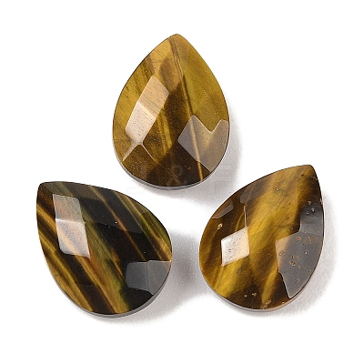 Natural Tiger Eye Cabochons G-C146-05I-1