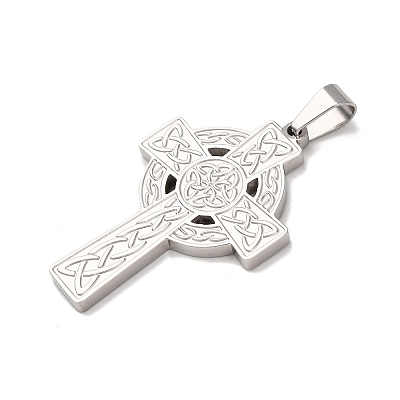 304 Stainless Steel Pendants STAS-P421-11P-1
