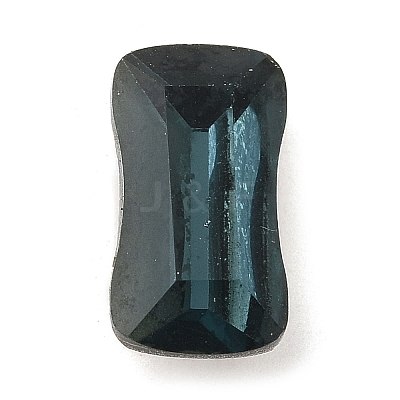 Pointed Back & Back Plated Glass Rhinestone Cabochons GLAA-B012-59B-1