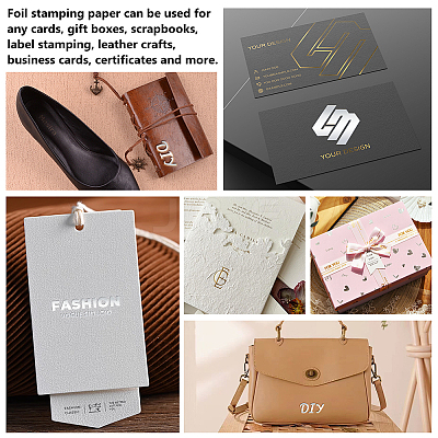 120M Stamping Hot Foil Paper DIY-WH0308-857D-1