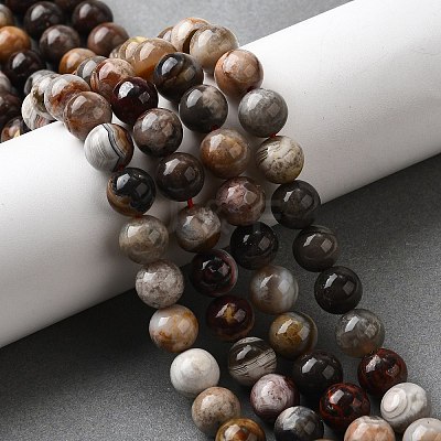 Natural Mexico Crazy Agate Beads Strands G-L615-A01-03-1
