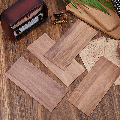 Walnut Wood Guitar Head DIY-WH0816-082-1