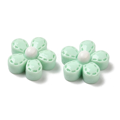 Opaque Resin Cabochons RESI-K027-19-1