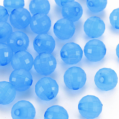 Transparent Acrylic Beads TACR-S153-42E-01-1