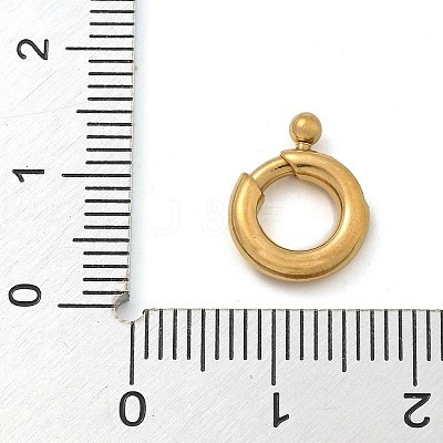 304 Stainless Steel Spring Gate Rings STAS-M084-11B-1