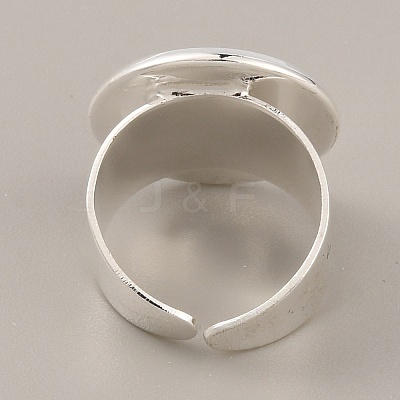 Adjustable Brass Finger Rings Components KK-WH0054-23D-S-1