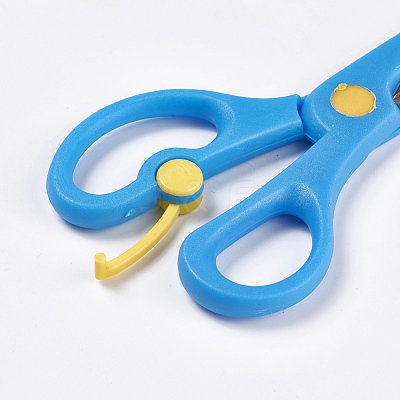Stainless Steel and ABS Plastic Scissors TOOL-WH0100-03C-1