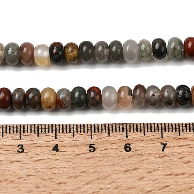 Natural African Bloodstone Beads Strands G-A280-A06-01-1
