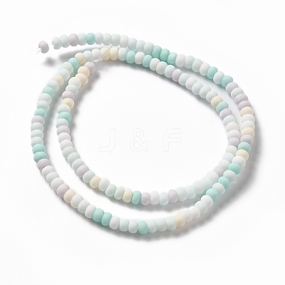 Handmade Frosted Porcelain Beads PORC-E017-01E-1