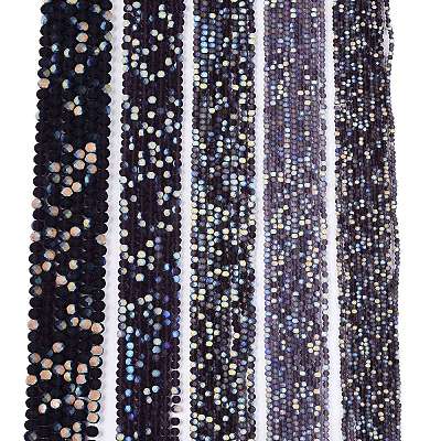 Transparent Glass Beads Strands LS-EGLA-A044-T2mm-MB15-1