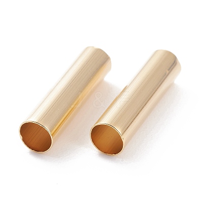 Brass Tube Beads LS-KK-Y003-73A-G-1