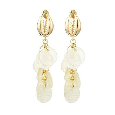 Brass Stud Earrings EJEW-TA00606-1