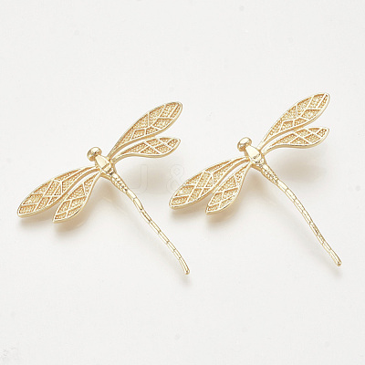 Brass Pendants KK-S343-27G-1