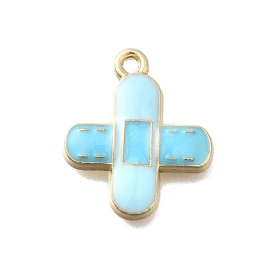 Medical Theme Alloy Enamel Pendants FIND-G090-02C-02-1