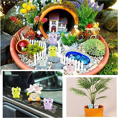 10Pcs Luminous Resin Display Decorations RESI-YW0004-11A-1