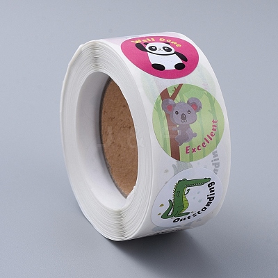 Self-Adhesive Paper Gift Tag Stickers DIY-E027-A-13-1