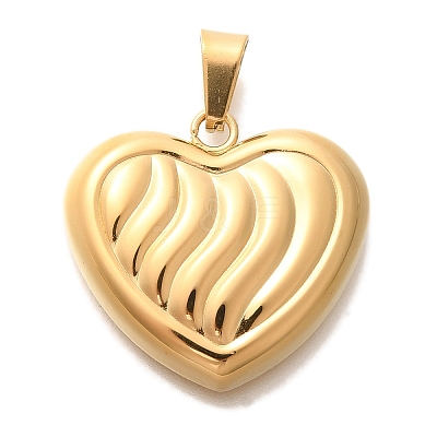 PVD Vacuum Plating 304 Stainless Steel Pendants STAS-U035-42G-1